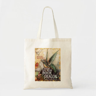 BOOK DRAGON Tote Bag