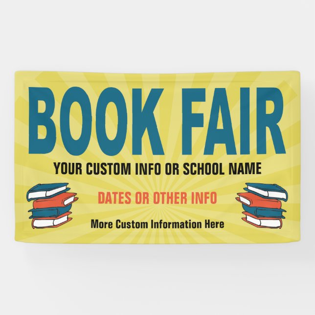 Book Fair Event Banner (Horizontal)