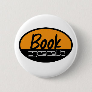 book geek 2 inch round button