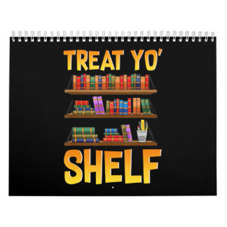 book gift funny reading lover librarian treat calendar