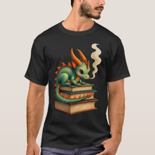 Book Hoard Dragon T-Shirt