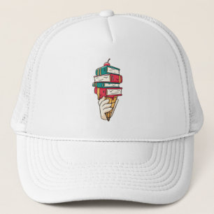 Book Ice Cream Trucker Hat