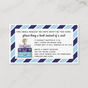 Book instead of Card Blue Insert