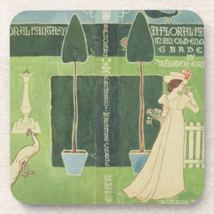 Book Jacket design for 'A Floral Fantasy in an Old Coaster