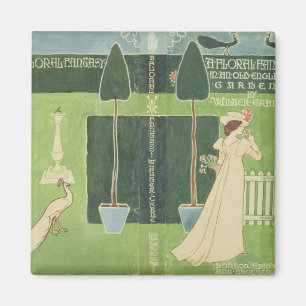 Book Jacket design for 'A Floral Fantasy in an Old Magnet