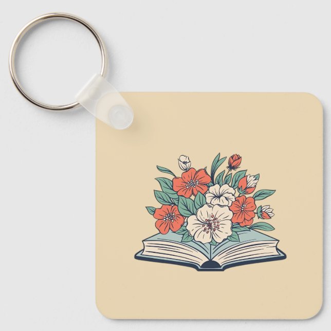 Book Keychain (Front)