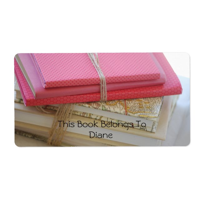 Book Labels (Front)