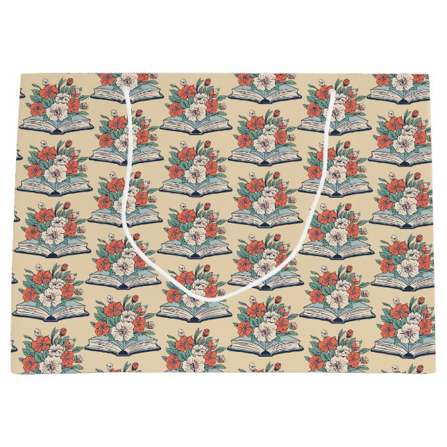 Book Large Gift Bag (Front)