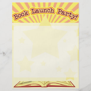 Book Launch Party Flyer