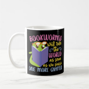 Book Literature Reading Bookworms Will Rule The Coffee Mug