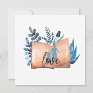 Book Love Invitation