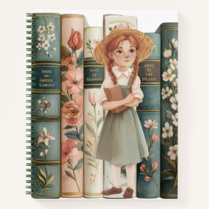 Book Lover   Anne of Green Gables   Floral Books