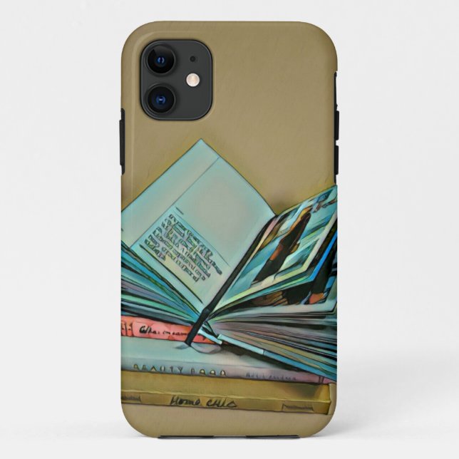 Book lover artwork Case-Mate iPhone case (Back)