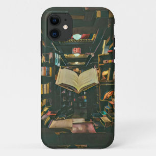 Book lover artwork iPhone 11 case