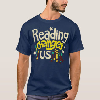 Book Lover Bibliophile Bookworm Reader Reading Cha T-Shirt