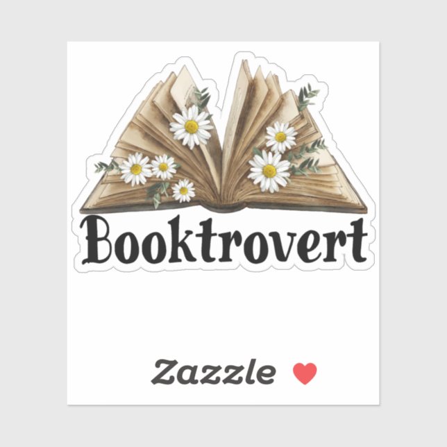Book Lover Booktrovert (Sheet)