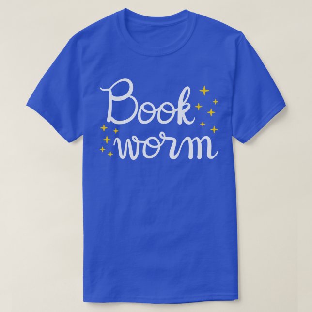 Book Lover Bookworm I T-Shirt (Design Front)