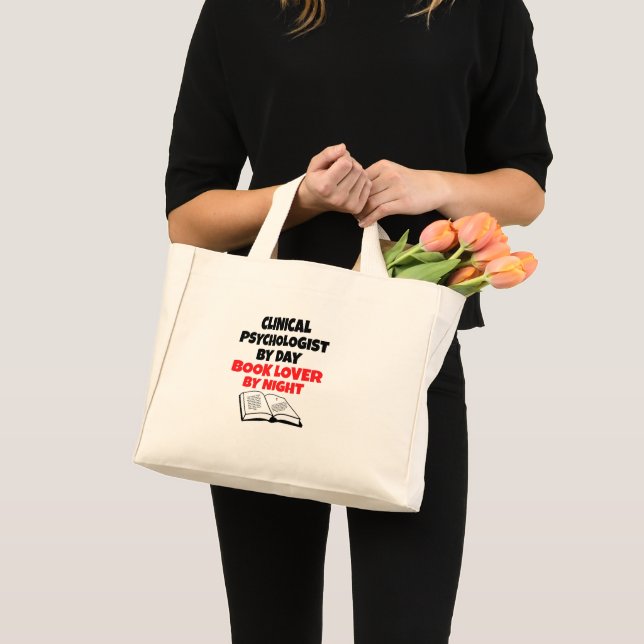 Book Lover Clinical Psychologist Mini Tote Bag (Front (Product))