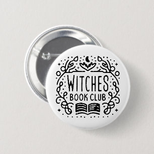 Book lover club witch academia aesthetic 2 inch round button