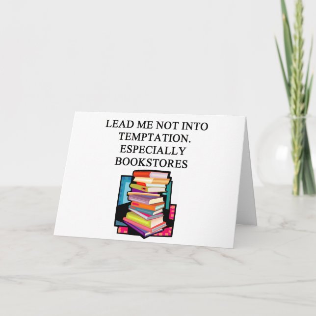 BOOK lover design Card (Front)