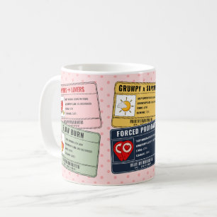 Book Lover Funny Reader Sayings Pink Coffee Mug