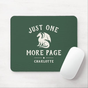 Book Lover Funny Saying Fantasy Reader Mouse Pad