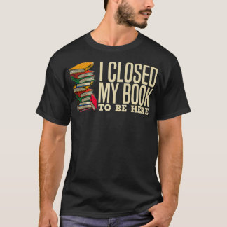 Book Lover Gift For Men Women Reader Funny Cool T-Shirt