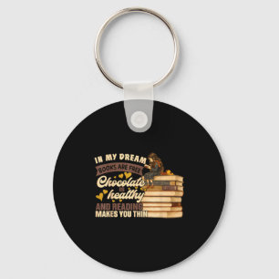 Book Lover Gift Reading Gift Sweet Chocolate Lover Keychain