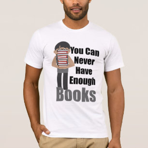 Book Lover Guy 1 American Apparel T-shirt
