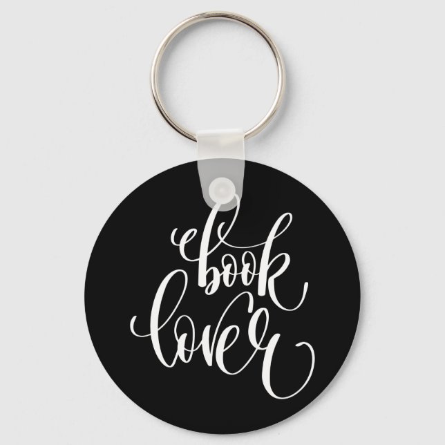 Book Lover Keychain (Front)