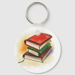 Book Lover Keychain