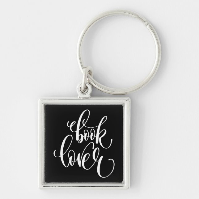 Book Lover Keychain (Front)