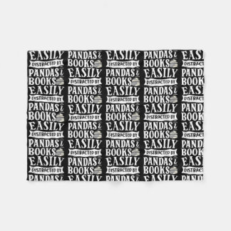 Book Lover Librarian Bookworm Reading Club Fleece Blanket