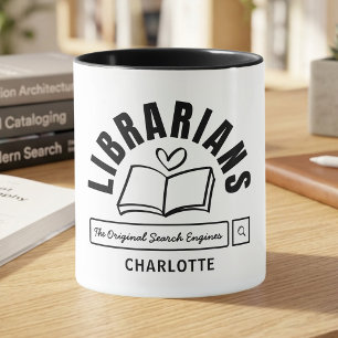 Book Lover Librarian Funny Gift Mug
