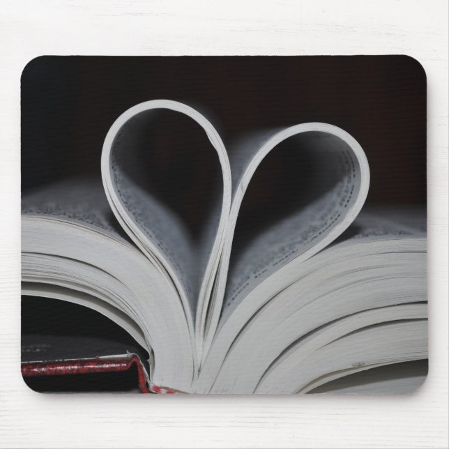 Book Lover Mouse Pad (Front)