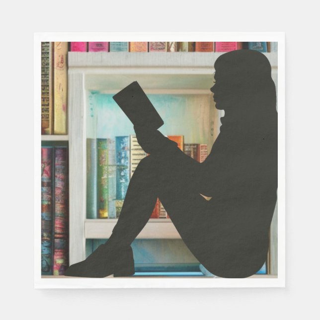 Book Lover Napkin (Front)