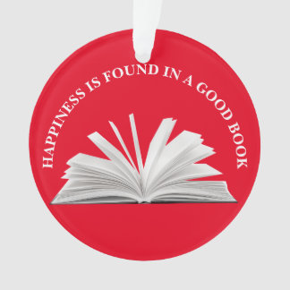 Book Lover Ornament