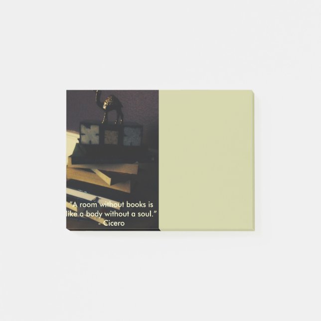 Book Lover Post-it Notes (Front)