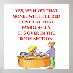 book lover poster