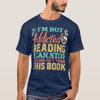 Book Lover Quote Librarian Pun Book Reading Text D T-Shirt