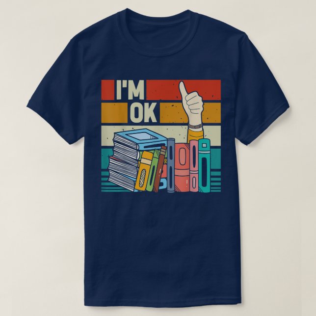 Book Lover   Reader   Bookworm93 T-Shirt (Design Front)