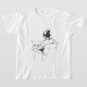 Book Lover Reading Moment – Cozy Reader T-Shirt