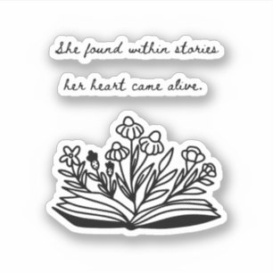 Book Lover Sticker