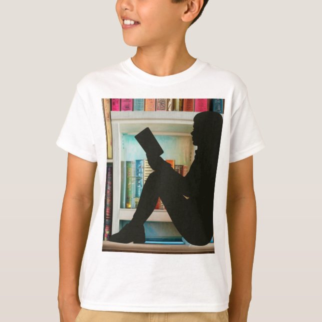 Book Lover T-Shirt (Front)