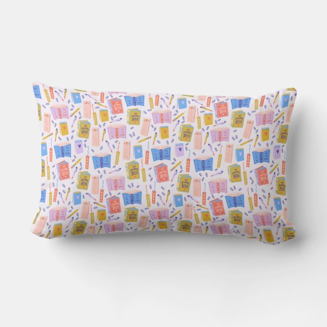 Book Lover Throw Pillow – One More Chapter (Back)