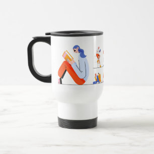 Book lover Travel Mug
