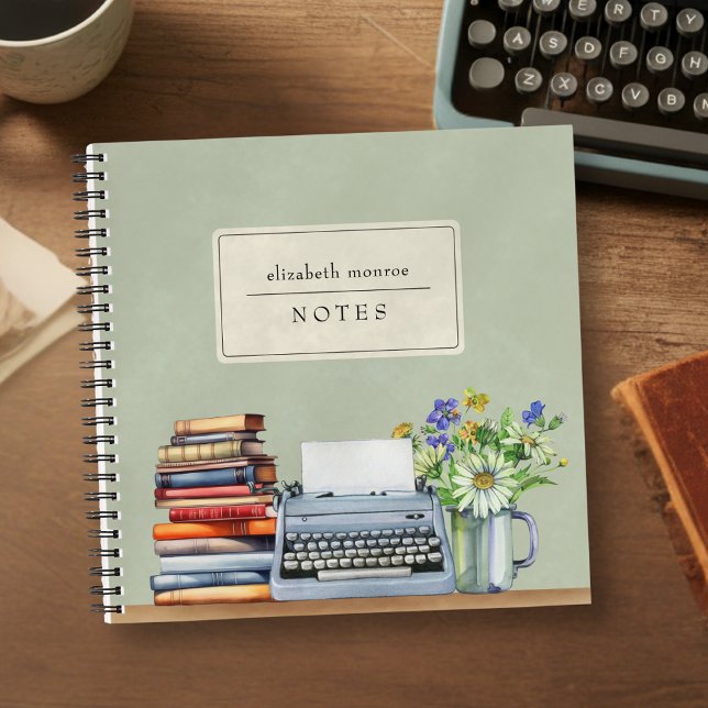 Book Lover's Bookstack Birthday Gift Notebook (Creator Uploaded)