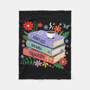 Book Lovers Fantasy Drama Tragedy Subtle 8647 Trum Fleece Blanket