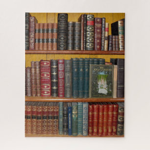 Book Lovers Library Hardcover Edition Books   Jigsaw Puzzle