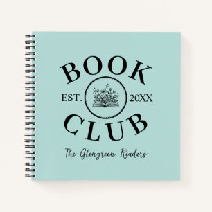 Book Lovers Reading Club Personalized Notebook